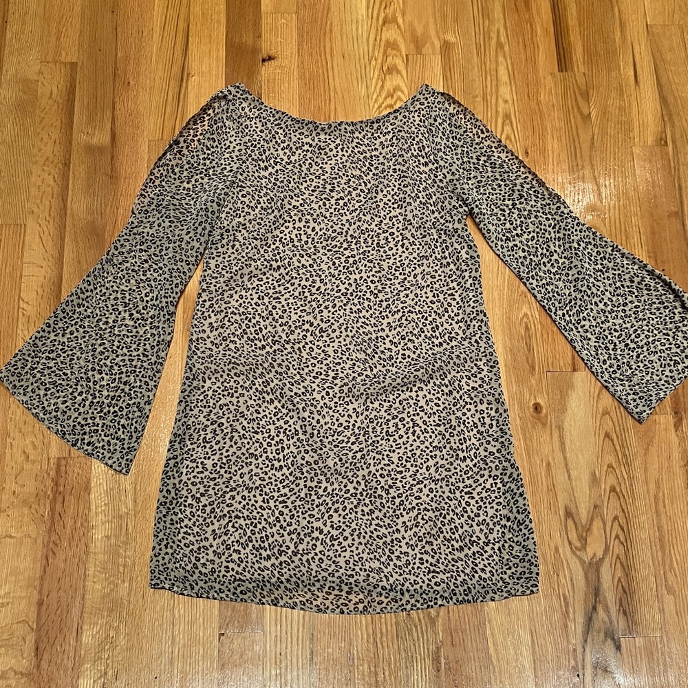 Lush Leopard Print Mini Dress